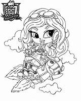 Monster High Coloring Pages Printable Baby Halloween Print Sheets Kids Choose Board sketch template