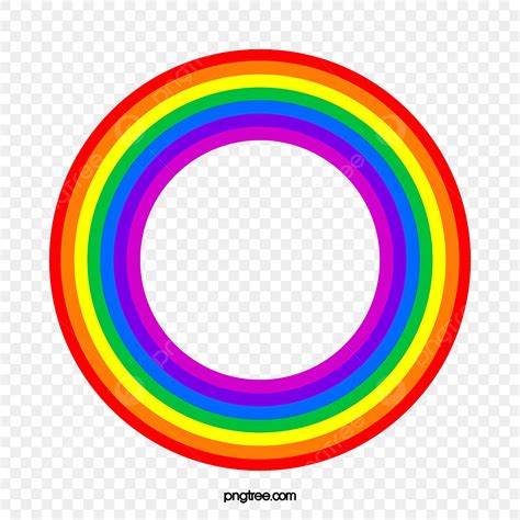 arco iris circular png arco iris clipart arco iris volta imagem png