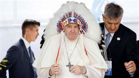 Pope Francis Apologizes To Indigenous Community In Canada Over Church S