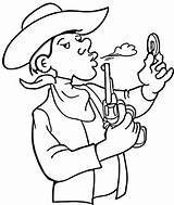 Cowboy Kowboj Coloriage Country Kolorowanki Kolorowanka Dessin Coloriages Supercoloring Pistola Cowgirl Druku Dzieci Colorier Disegnare Kategorii sketch template