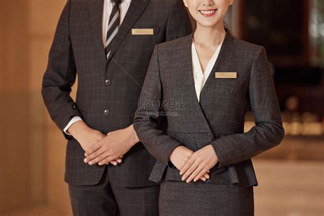 close  image  professional service staff  luxury hotel picture