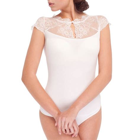 white sheer lace short sleeve body blouse brandalley
