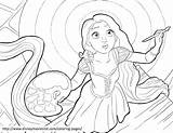 Coloring Pages Disney Paint Painting Rapunzel Tangled Printable Splatter Tower Drawing Print Princess Color Sheet Getcolorings Getdrawings 39s Popular sketch template