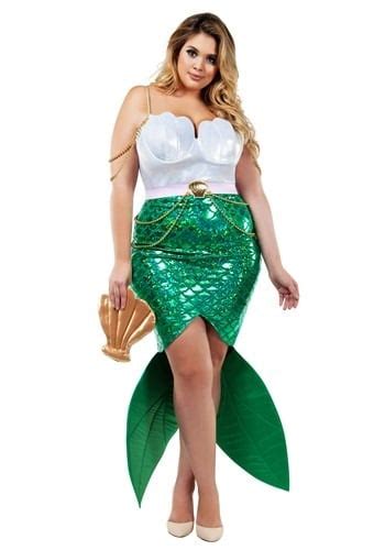 Plus Size Alluring Ariel Costume Best Disney Halloween Costumes For