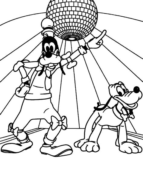 goofy disney junior coloring pages disney coloring pages