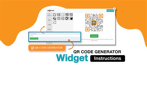 add  embed  qr code generator   website  custom