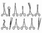 Surgical Instruments Drawing Vector Background Dreamstime Illustrations Vectors sketch template