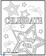 Coloring July 4th Pages Adults Fourth Getcolorings Color Printable sketch template
