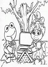 Coloring Muppets Baby Pages Muppet Babies Coloringpages1001 sketch template