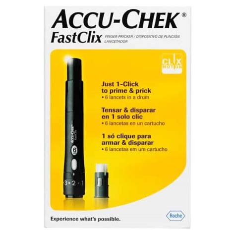 accu chek fastclix lancing device  lancets discount chemist