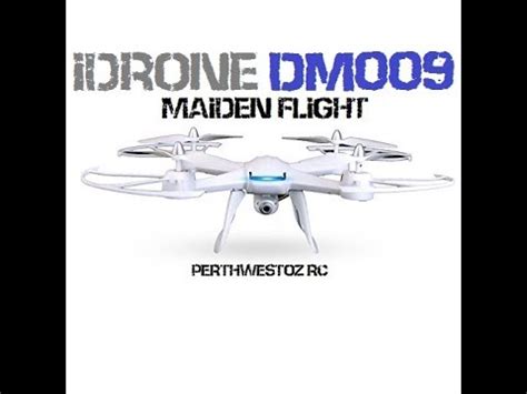 idrone dm wifi fpv quadcopter maiden flight youtube