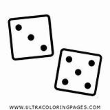 Dice Ultracoloringpages sketch template
