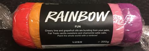 lush uk rainbow fun bar