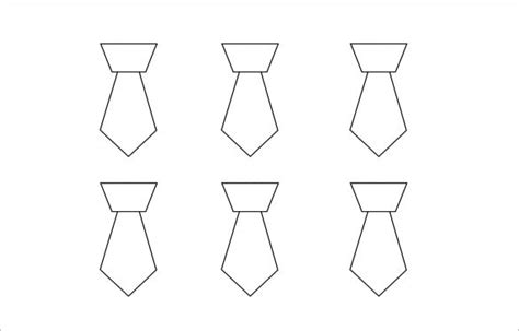 tie template  printable coloring page tie template   ideas