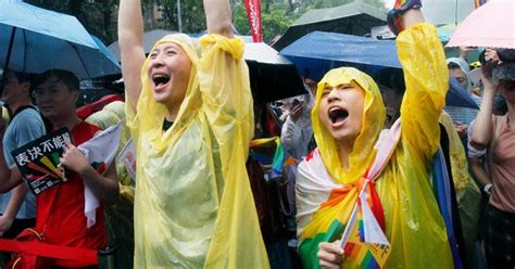 Lgbt Community Rejoice As Taiwan Becomes First Country In Asia To