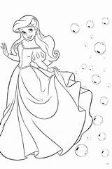 Ariel Coloring Pages Princess Baby Printable 2598 Activity Games Color Getcolorings Getdrawings sketch template