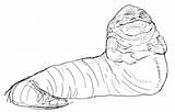 Jabba Coloring Pages Hut Sketch Template sketch template