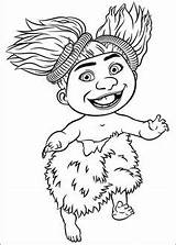 Coloring Pages Croods Printable Colouring Kids Colorare Da Disegni Sheets Adult Book Colorful sketch template