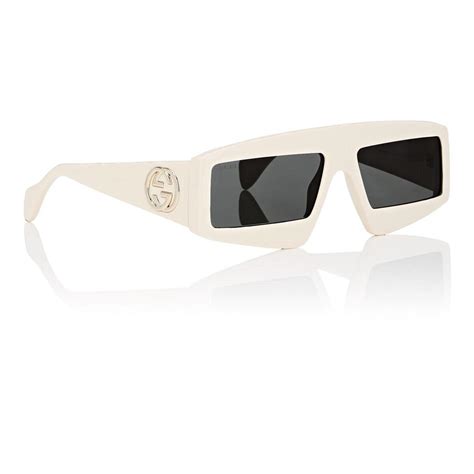 Gucci Satin Gg0358s Sunglasses In White For Men Lyst