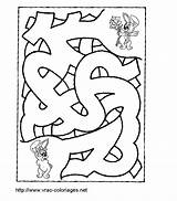 Labyrinth sketch template