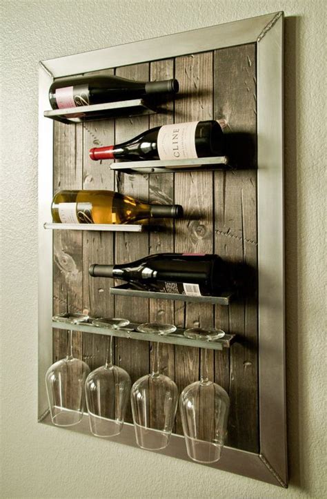 creative wine shelf designs  adorn  kitchen