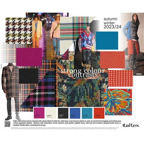menswear colour  fabric trends aw  italtex trends