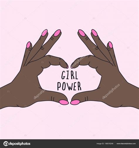 Vector Illustration About Feminism Gender Equality Cute And Cool
