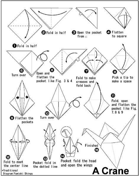 origami crane origami swan instructions origami diagrams origami