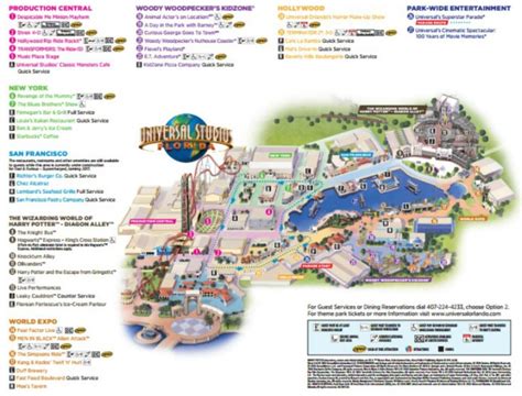 orlando florida theme parks map  printable maps