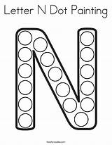 Letter Dot Coloring Painting Worksheet Preschool Noodle Print Letters Pages Alphabet Twisty Colouring Toddler Twistynoodle Craft Find Noah Activities Built sketch template