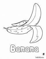 Platano Bananas Apples Platanos Banane Hellokids sketch template