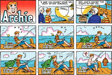 Archie Comic Strips Summer August Archie Comics