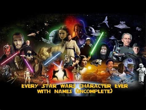 star wars character   names incomplete