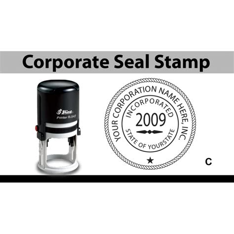 selfstampscom corporate seal