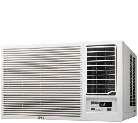 lg  btu  window mounted air conditioner  heat qvccom
