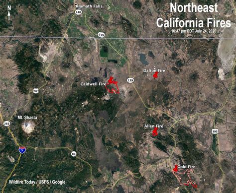 caldwell fire   active  northeast california wildfire today