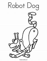 Coloring Robot Dog Robo Color Pages Trace Noodle Twisty Robots Twistynoodle Service Favorites Built Login California Usa Add Printable Comments sketch template