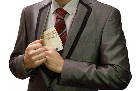 file corruption man  suit white background