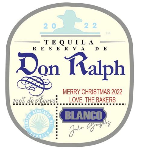 don julio label template