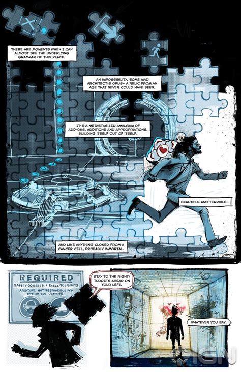 Glados Origin Story Told In Full Portal 2 Comic The Escapist