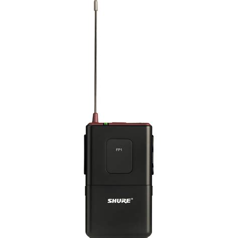 shure fp wireless bodypack transmitter    mhz
