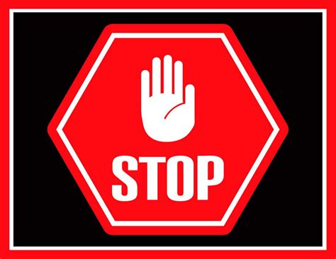 printable stop sign template     order sign