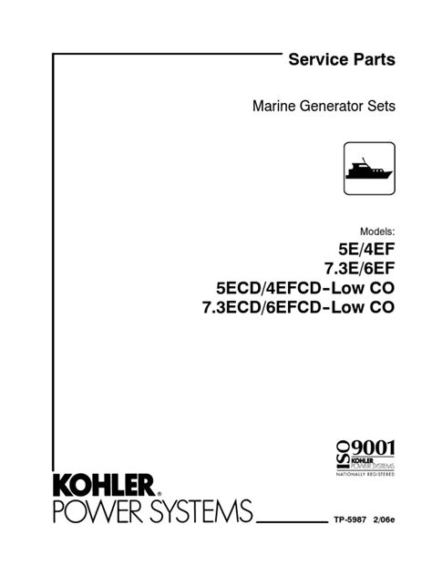 kohler  parts list electrical connector piston