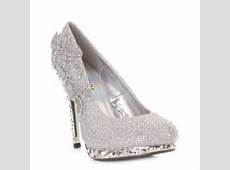 High Heels Cheap Womens Shoes Party wedding shoes Daan Silver 01 silver high heels