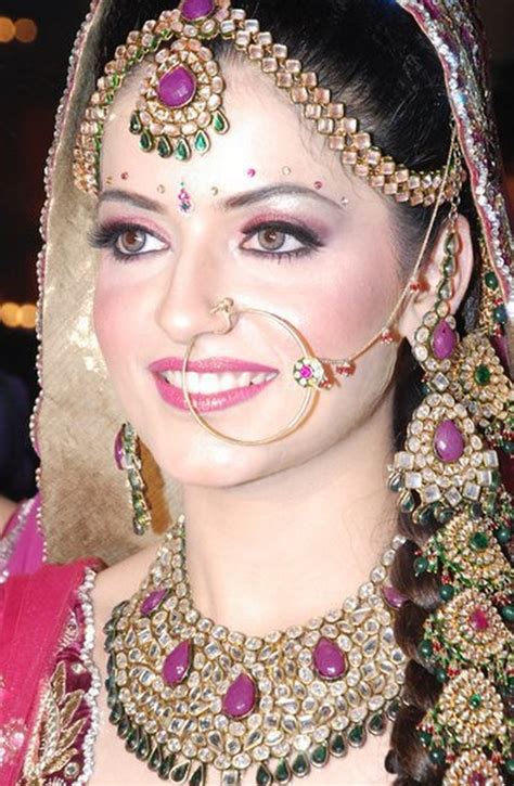 Indian Bridal Nose Ring Nath Collection Fashion In New Look