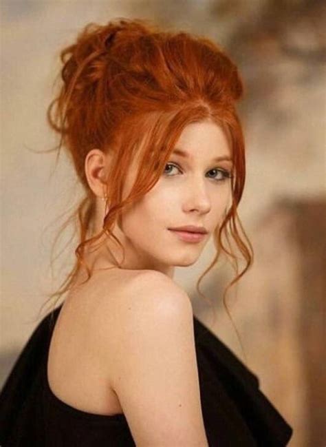 bonjour la rousse red hair woman beautiful red hair red haired beauty