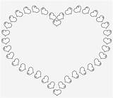Heart Clipart Hearts Shape Coloring Pages Roses Background Little Shaped Transparent Printable Clipground Pngitem sketch template