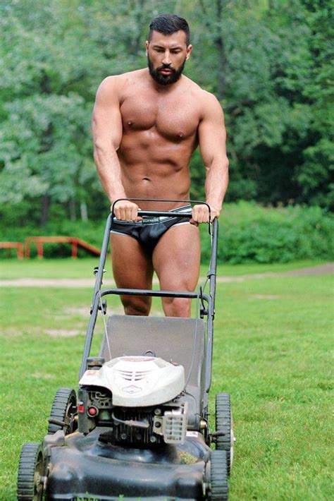 Just Mowing Lawn In His Underwear Teri In 2019 Lawn