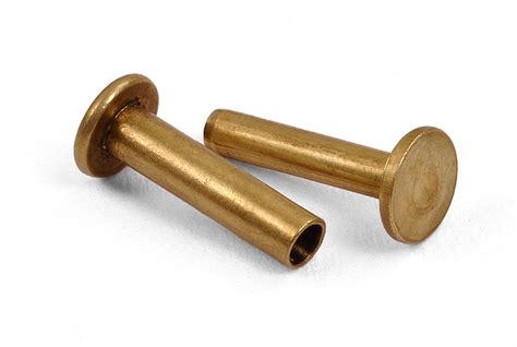 pairs  solid brass compression rivets office supplies general