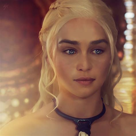 Daenerys Targaryen Hot Daenerys Targaryen Emilia Clarke By